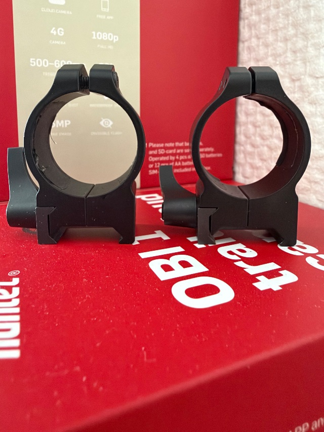 Warne QD låga 30mm