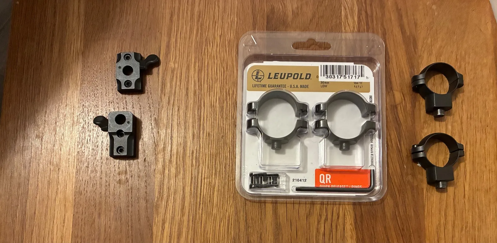 Leupold QR ringar