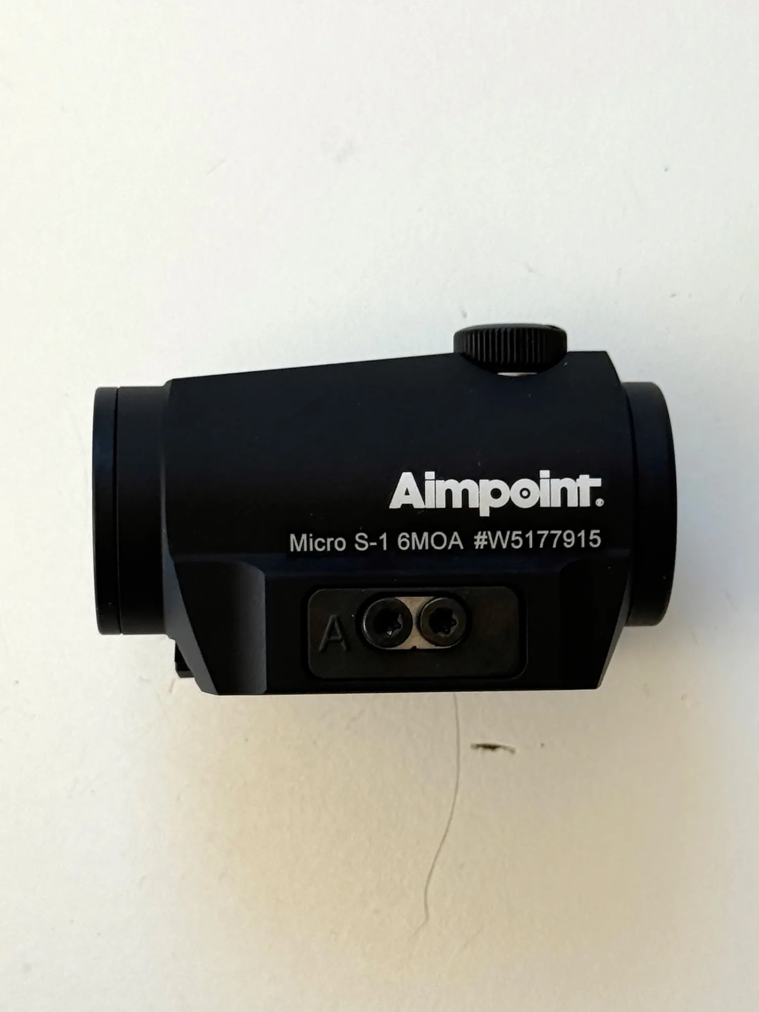 Aimpoint Micro S-1 6MOA