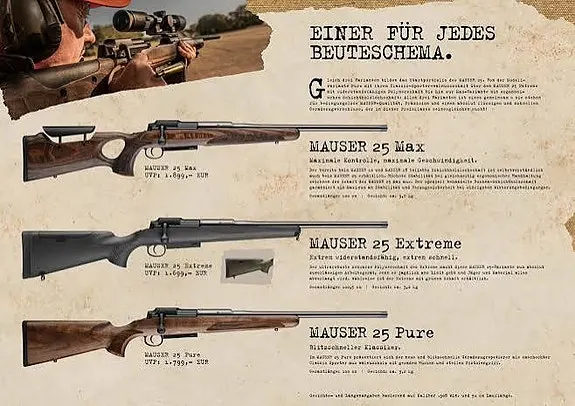 Mauser 25 Max Pure Extreme